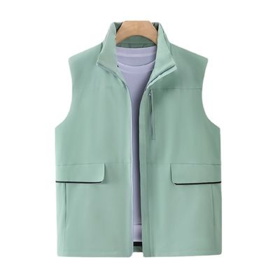 Persoonlijk geprint logo Verdikte katoenen vest Werkkleding voor casual en actief dragen