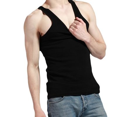 Breathable Fitness Vest Men Sleeveless Tank voor sportkleding met digitaal printen
