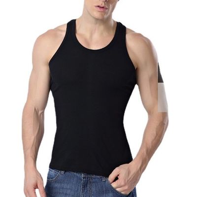 Breathable Fitness Vest Men Sleeveless Tank voor sportkleding met digitaal printen