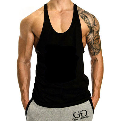 RTS OEM Digitale Druk Gym Cut Off Tank Sleeveless voor mannen Athletic Wear