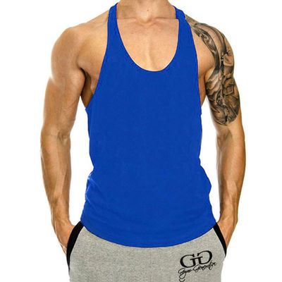 RTS OEM Digitale Druk Gym Cut Off Tank Sleeveless voor mannen Athletic Wear