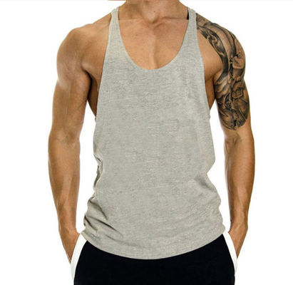 RTS OEM Digitale Druk Gym Cut Off Tank Sleeveless voor mannen Athletic Wear
