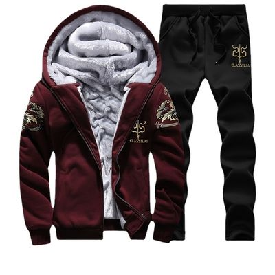 100% polyester lange mouwen mannen dikker gedekt met een kap voor wintersport