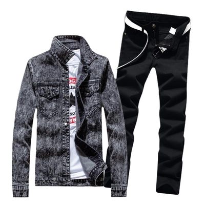 Winkelproducten Categorie Zakenman 35 jaar Denim jas-pak jas voor mannen