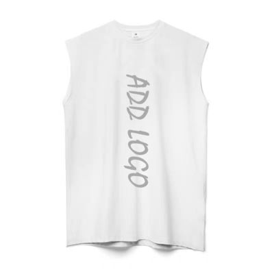 Unisex grafische digitale printer Gym Cut Off mouwloze vest XMAMLON Custom OEM RTS