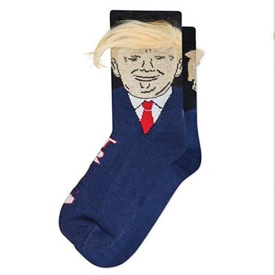 Mensen accessoires Grappig gekke karakter gedrukt ontwerper gestreepte bemanning katoenen Happy Socks