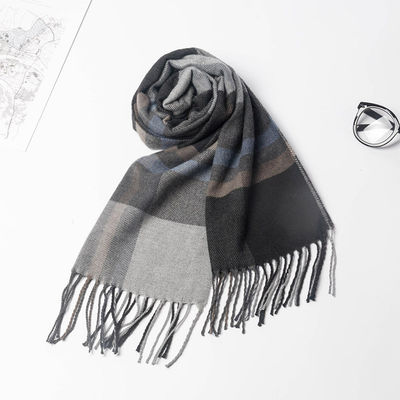 Unieke wintersjaal met patroon voor volwassenen Aanpasbare polyester/watermengsel