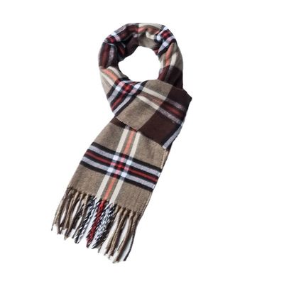 Unieke wintersjaal met patroon voor volwassenen Aanpasbare polyester/watermengsel