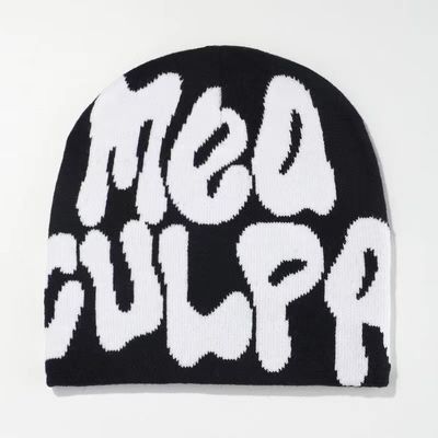 Dome stijl 100% Acryl Jacquard Winter Custom Woven Pom Pom Beanie Hoed voor koude dagen