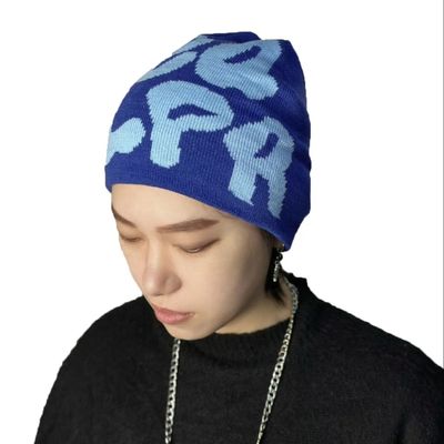 Outdoor Knit Hoed Volwassenen Custom Knit Beanie Sport Warm Hoed met COMMON Stof Feature