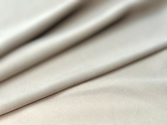 SLUB-stijl gedrukte, op maat gemaakte bamboe-stof voor kleding 100% polyester geweven textiel
