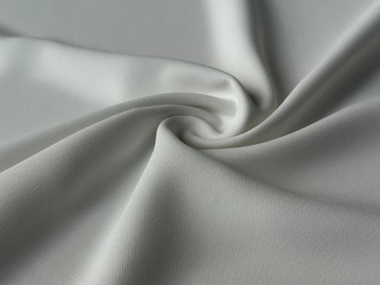 SLUB-stijl gedrukte, op maat gemaakte bamboe-stof voor kleding 100% polyester geweven textiel
