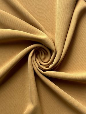 SLUB-stijl gedrukte, op maat gemaakte bamboe-stof voor kleding 100% polyester geweven textiel