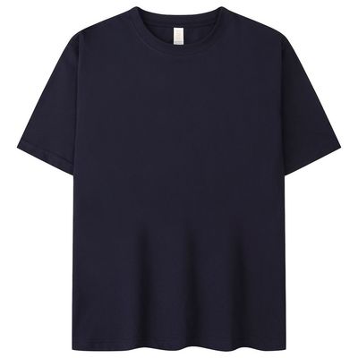 Lichtblauw geborduurd logo snelle droge casual shirts voor mannen in jeugd populariteit categorie
