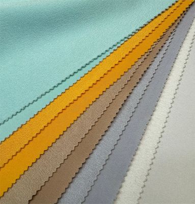 Kleur op maat Hoogdichtheid 4 Way Stretch Spandex Geweven Acetaat-imitatie Stof Voor Kleding