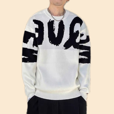 Een dikke trui voor mannen, perfect voor wintermode en comfort.