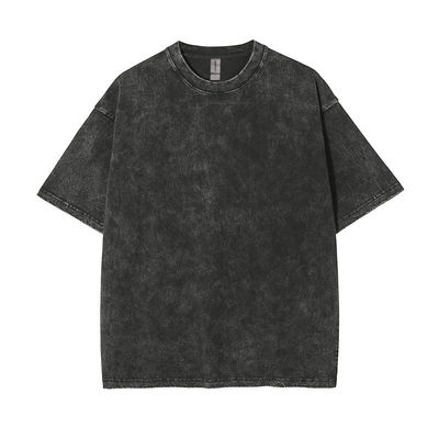 250 g katoenen T-shirt Retro met korte mouw en aangepast logo