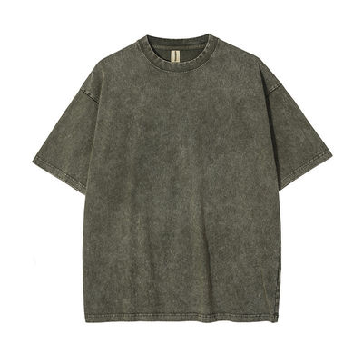 250 g katoenen T-shirt Retro met korte mouw en aangepast logo
