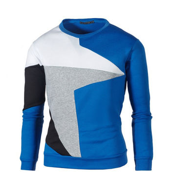Comfortabele winddichte lange mouw pullover vlies trui voor mannen casual mode