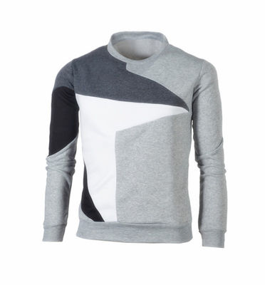 Comfortabele winddichte lange mouw pullover vlies trui voor mannen casual mode
