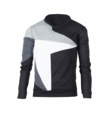 Comfortabele winddichte lange mouw pullover vlies trui voor mannen casual mode