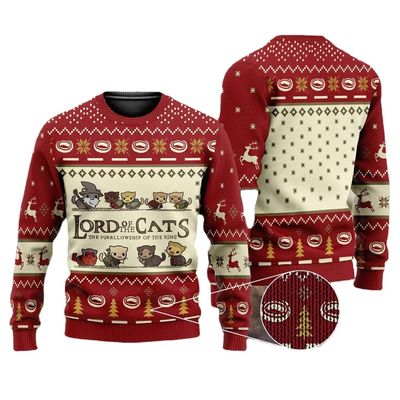 XMAMLON Custom Ronde nek overhemd Casual mannen kleding trui Kerstdruk trui