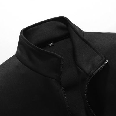 Sportstijl Mensen Zip Up Jacket T-shirt en Joggers Drie stukken Tracksuit voor sporten
