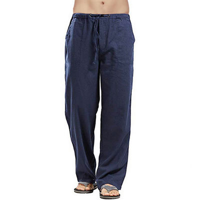 Mensen anti-pilling Cargo Sweatpants Herfst waterdichte broek met platte voorkant