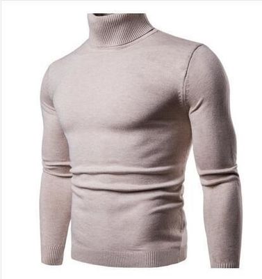 Volledige alpaca-sweater voor mannen Vintage winterkleding zonder naalddetectie
