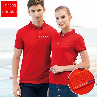 Persoonlijke korte mouwen polo shirts voor zakelijke activiteiten en reclame