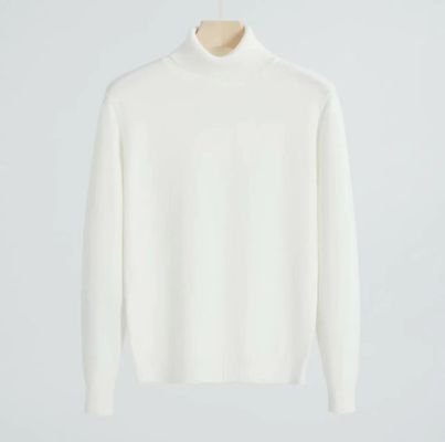 Lente-trickwear Hooghals trui voor mannen winddicht ondergoed blouse onderhemd