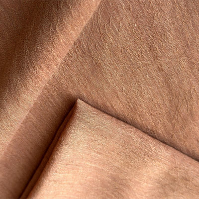 65 gram wolmengsel feltfolie stempelen jacquard acetaat polyester satine stof voor jurk