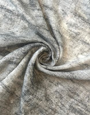 Lichte vliesstof met vlekwerend anti-pillenmerk Wool/polyester