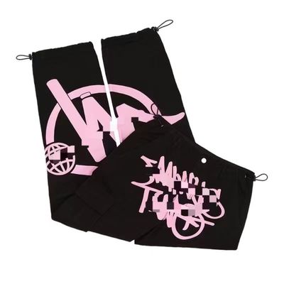 XMAMLON Lichte vintage sweatpants Herfst herenbroek met op maat geprint logo