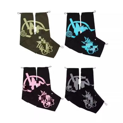 XMAMLON Lichte vintage sweatpants Herfst herenbroek met op maat geprint logo
