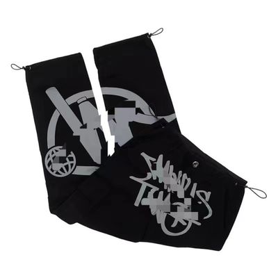 XMAMLON Lichte vintage sweatpants Herfst herenbroek met op maat geprint logo