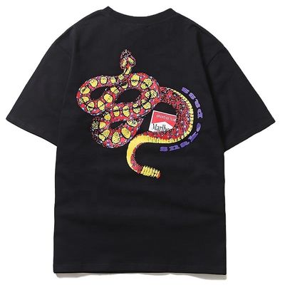 Jeugdpopulairheid Rattlesnake T-shirt zonder kraag voor 18-24 jaar