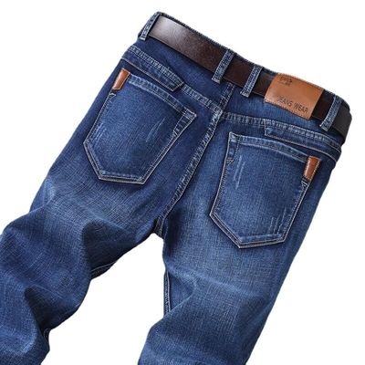 Comfortabele en stijlvolle XMAMLON RTS rechte mode jeans voor mannen in gewone Demin
