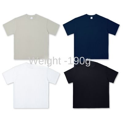 Custom 190G RTS Quick Dry T-Shirt voor mannen Casual Style Gebreide weefmethode Gebreide