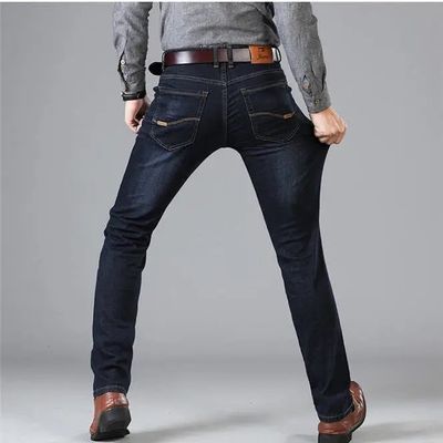 Middengewicht Lichte taille type Mensen zomer dunne rechte losse jeans