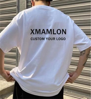 Custom Printed Cotton T-shirts OEM ODM Anti-Shrink Needle Detection Plus Groottes