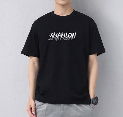 Custom Printed Cotton T-shirts OEM ODM Anti-Shrink Needle Detection Plus Groottes
