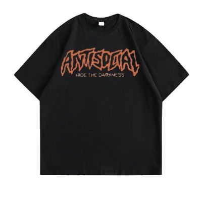 Custom Printed Cotton T-shirts OEM ODM Anti-Shrink Needle Detection Plus Groottes
