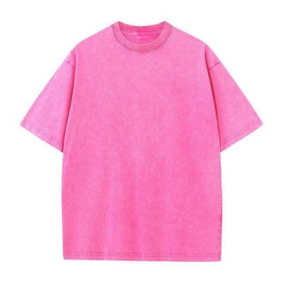 T-shirts met een ronde nek, vintage T-shirts, 100% katoen, plussize T-shirts voor mannen