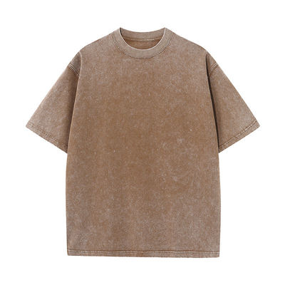 T-shirts met een ronde nek, vintage T-shirts, 100% katoen, plussize T-shirts voor mannen