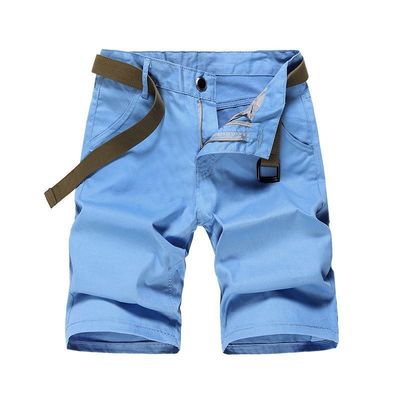 Polyesterstof losse workoutbroek voor mannen met een eenvoudig en solide kleurontwerp