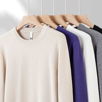 Mensen Merino wol breiwerk Stijlvol Lyocell Jumper Custom Solid Pullover Kasjmier Cardigan
