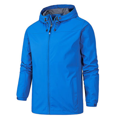 Custom Logo Blank Waterdicht Windbreaker Jackets Plus Grootte Mensen Tracksuit Jacket XMAMLON