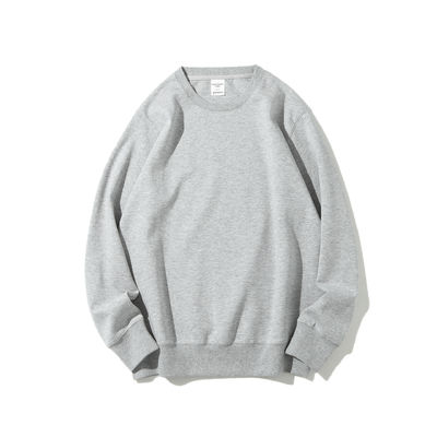 Custom 300g Dubbelzijdig Gebreide Crew-neck Mensen Hoodies Sweatshirts voor de winter gezondheid