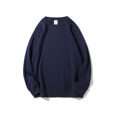 Custom 300g Dubbelzijdig Gebreide Crew-neck Mensen Hoodies Sweatshirts voor de winter gezondheid